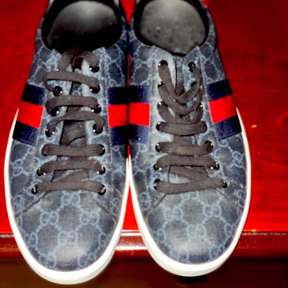 Gucci Men's Ace GG Supreme Sneaker